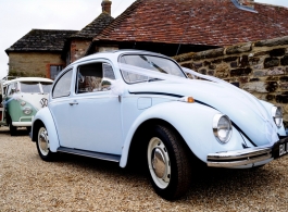 Classic VW Beetle for weddings in Southsea